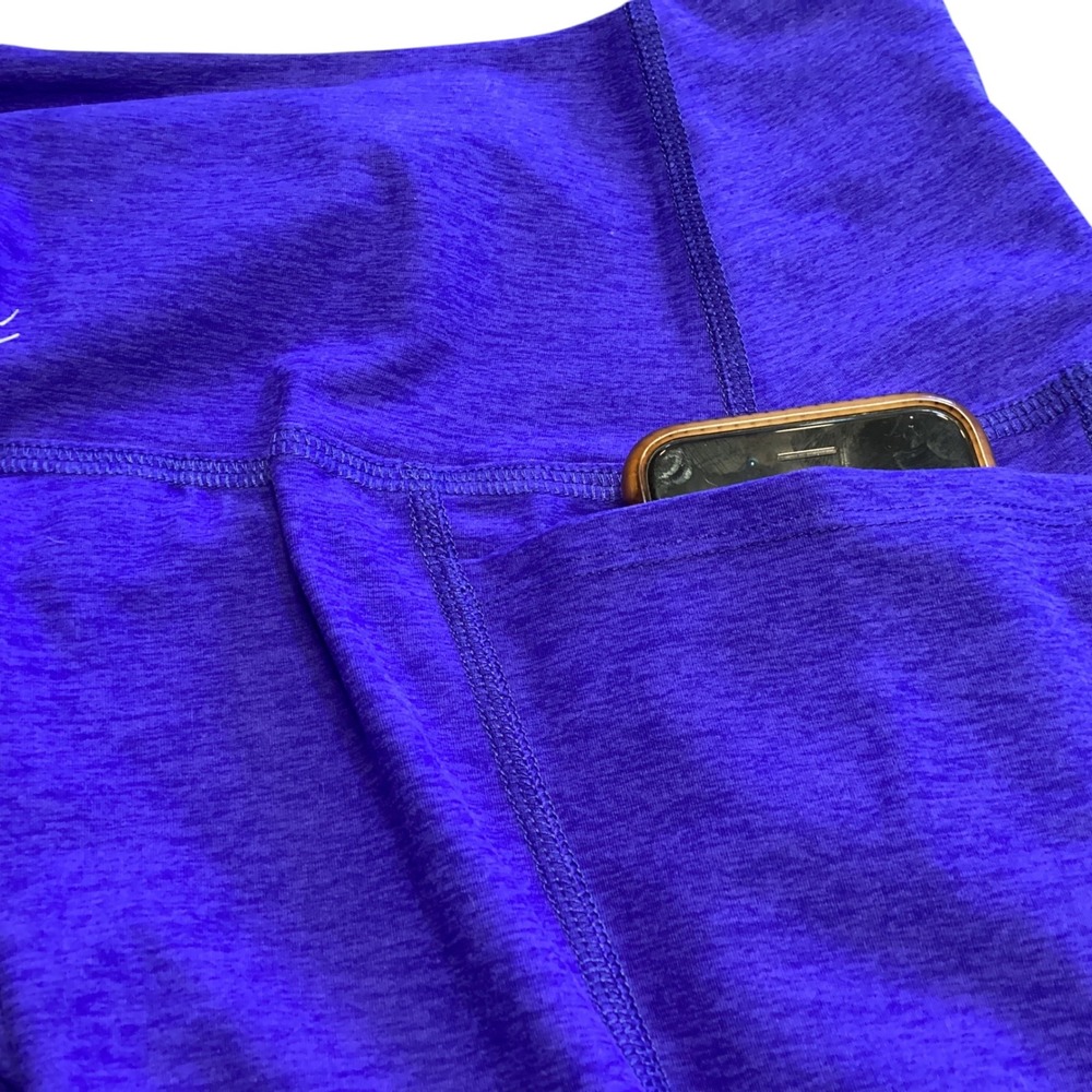 Beyond Yoga High Waisted Leggings Size M Purple Pockets Gym Athleisure EUC - Picture 6 of 8